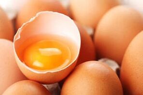 slepičí vejce na hubnutí