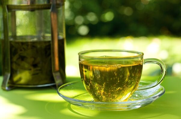 Zelený čaj je základem jedné z variant vodní diety